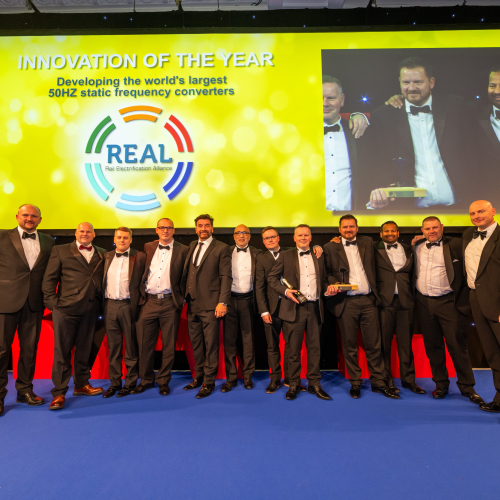 People receiving an award