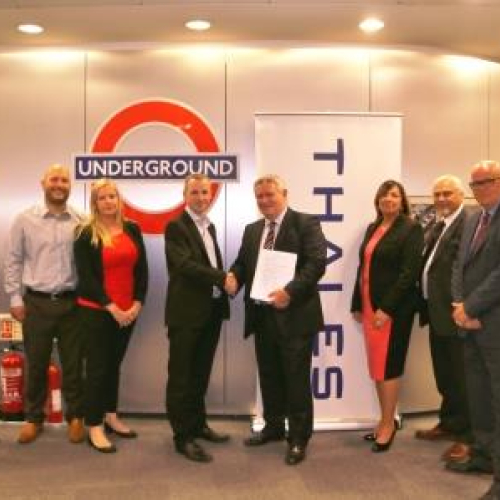 contract signing Thales and VolkerRail