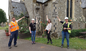 14 bird and bat boxes were donated and installed
