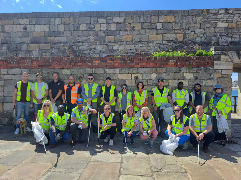 volunteering Beach Clean Photo