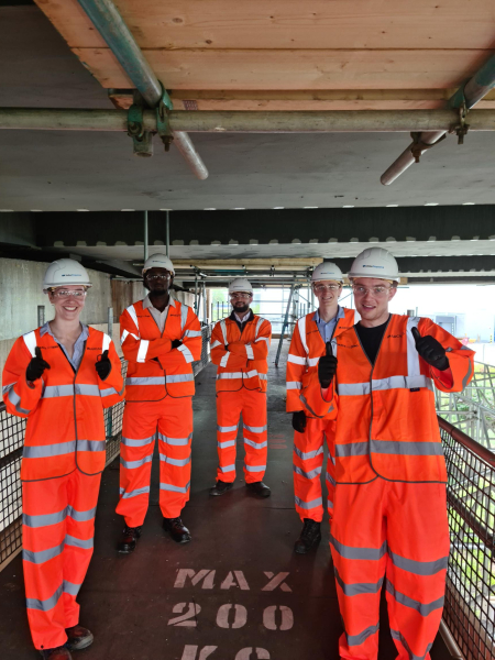 volunteering Site Visit - Scaffold-A38