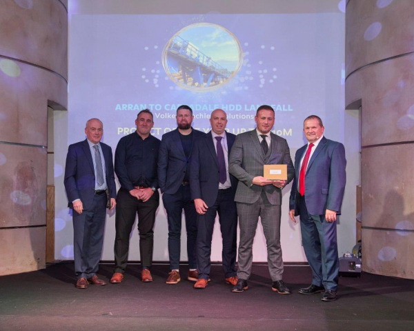 VolkerTrenchless Solutions employees at the Platinum Awards