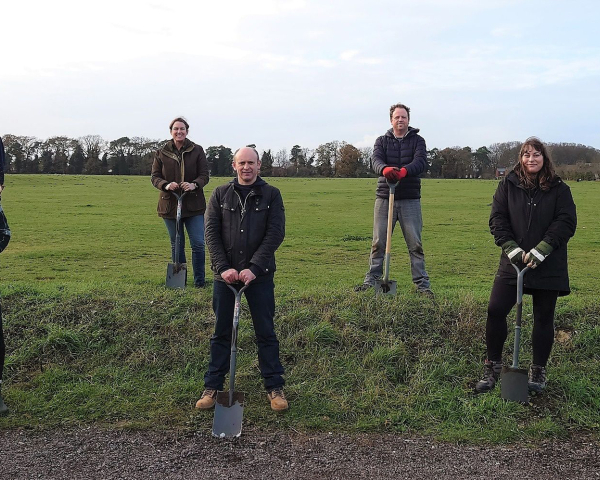 volunteers planted 360 trees in Thetford