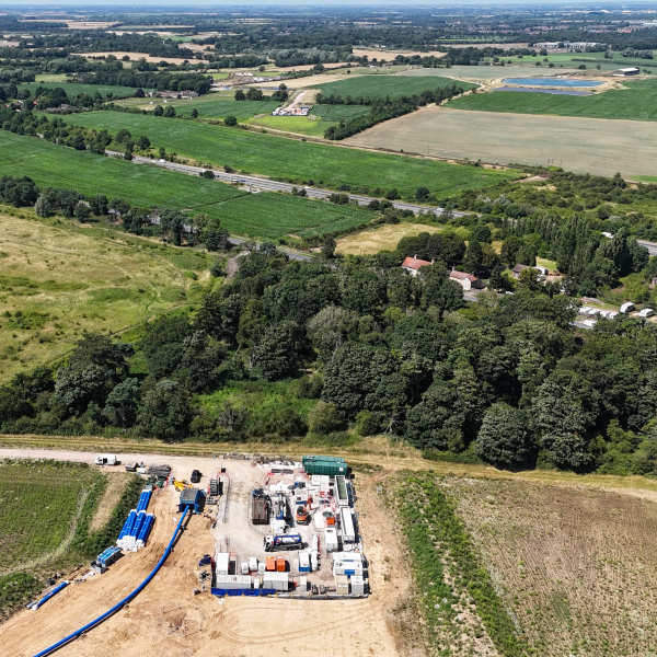 Picture of site setup at Kennet.