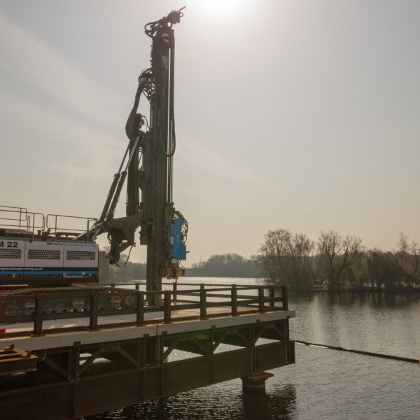Piling at HS2.
