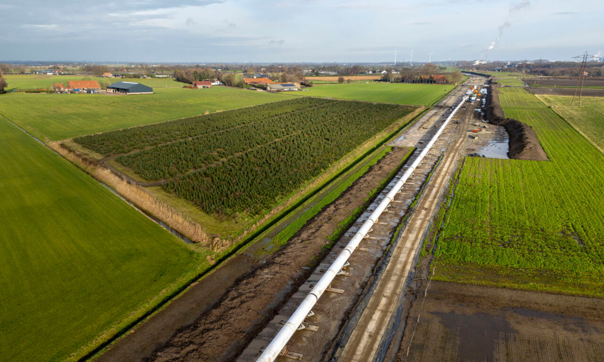 Pipeline across multiple fields