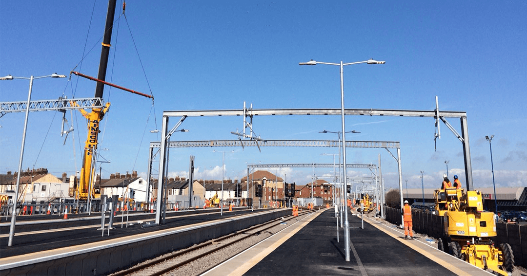 OHLE blackpool station